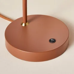 20" Metal Task Lamp With USB Port Terracotta Brown (Includes LED Light Bulb) - Hearth & Hand™ With Magnolia 9 20" Metal Task Lamp With USB Port Terracotta Brown (Includes LED Light Bulb) - Hearth & Hand™ With Magnolia -Decor Haven Shop GUEST 009de372 e973 4433 b4c3 9d6014567bba