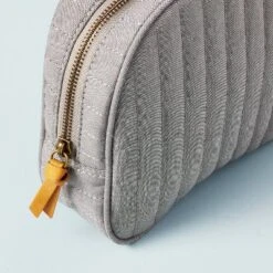 2pc Stitched Cosmetic Bag Set Gray - Hearth & Hand™ With Magnolia -Decor Haven Shop GUEST 0e70fb20 74e6 4a25 9f32 fbecf95bba7b