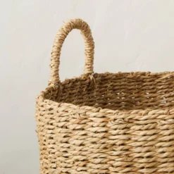 Large Twisted Seagrass Storage Basket - Hearth & Hand™ With Magnolia 7 Large Twisted Seagrass Storage Basket - Hearth & Hand™ With Magnolia -Decor Haven Shop GUEST 13ac1fab 4281 45dc 8aa0 433581076183