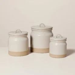 Dry Goods Stoneware Crock Canister Warm Gray/Clay - Hearth & Hand™ With Magnolia 9 Dry Goods Stoneware Crock Canister Warm Gray/Clay - Hearth & Hand™ With Magnolia -Decor Haven Shop GUEST 1c8ca78e 38f1 47dd 9b30 a7b25ff5e31d