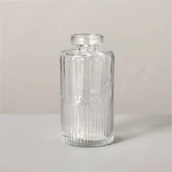 Ribbed Clear Glass Bud Vase - Hearth & Hand™ With Magnolia -Decor Haven Shop GUEST 2286386d 3a94 4818 84ed f09772246027