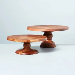 11" Wooden Cake Stand - Hearth & Hand™ With Magnolia -Decor Haven Shop GUEST 239e33c4 159a 441c a2c4 38d6fd007af5