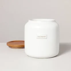Dry Goods Stoneware Canister With Wood Lid Cream/Brown - Hearth & Hand™ With Magnolia -Decor Haven Shop GUEST 2dd49631 52f2 4c1d bf2e 9ec687508552