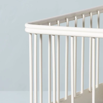 Wire Storage Basket Sour Cream - Hearth & Hand3 With Magnolia 5 Wire Storage Basket Sour Cream - Hearth & Hand3 With Magnolia - Image 3