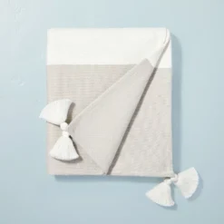 Tasseled Color Block Woven Throw Blanket - Hearth & Hand™ With Magnolia -Decor Haven Shop GUEST 35f46129 7b6b 41e9 9ceb 79b53330dbb9