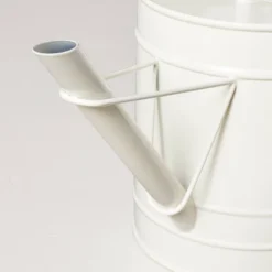 2.88L Painted Metal Watering Can Cream - Hearth & Hand™ With Magnolia -Decor Haven Shop GUEST 368bcee9 d756 4ce0 b131 69787451b2de