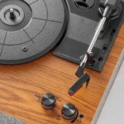 3-Speed Record Player Brown/Gray - Hearth & Hand™ With Magnolia 8 3-Speed Record Player Brown/Gray - Hearth & Hand™ With Magnolia -Decor Haven Shop GUEST 38f5f3a4 be30 4624 9c9a 3488c5481e06