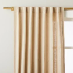 Fleck Stripe Leno Weave Curtain Panel Natural - Hearth & Hand™ With Magnolia -Decor Haven Shop GUEST 48353324 a324 4136 b86d 681605752843