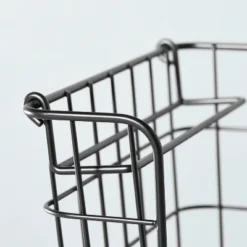 Stacking Wire Storage Basket Matte Black - Hearth & Hand™ With Magnolia 9 Stacking Wire Storage Basket Matte Black - Hearth & Hand™ With Magnolia -Decor Haven Shop GUEST 490b13b4 a77a 4c30 bd86 50ef587e1291