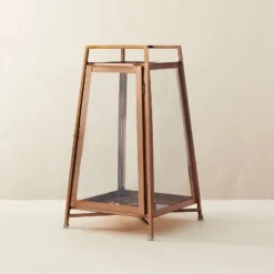 Raised Metal & Glass Pillar Candle Lantern Copper - Hearth & Hand™ With Magnolia 12 Raised Metal & Glass Pillar Candle Lantern Copper - Hearth & Hand™ With Magnolia -Decor Haven Shop GUEST 490e8e09 35cf 4e94 b0b0 f71515cd4467