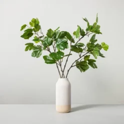Faux Fig Leaf Branch Arrangement - Hearth & Hand™ With Magnolia -Decor Haven Shop GUEST 633e0ef2 049e 41e0 8303 a165f348380d