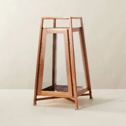 Raised Metal & Glass Pillar Candle Lantern Copper - Hearth & Hand™ With Magnolia 11 Raised Metal & Glass Pillar Candle Lantern Copper - Hearth & Hand™ With Magnolia -Decor Haven Shop GUEST 6539ef87 2624 49f6 ba33 026e18d1ec9e