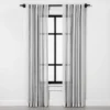 Vertical Stripe Curtain Sheer Gray/Cream - Hearth & Hand™ With Magnolia -Decor Haven Shop GUEST 69686a10 e62a 4de1 869f 9c85b0c424b8