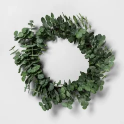 Faux Eucalyptus Wreath - Hearth & Hand™ With Magnolia -Decor Haven Shop GUEST 69c452d5 ce0e 424b a992 018b3034bdd8