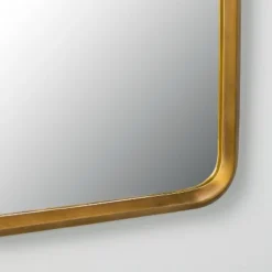 Arched Metal Frame Mirror Brass Finish - Hearth & Hand™ With Magnolia -Decor Haven Shop GUEST 716e116a 6ee0 4b78 a585 1d1b6a8fc93b