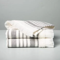 Multistripe Bath Towels Cream/Gray - Hearth & Hand™ With Magnolia 11 Multistripe Bath Towels Cream/Gray - Hearth & Hand™ With Magnolia -Decor Haven Shop GUEST 78ade48d d25d 4e09 b83f 227a74722f75