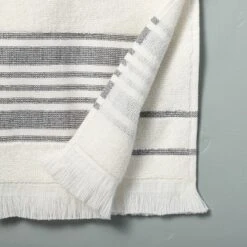Multistripe Bath Towels Cream/Gray - Hearth & Hand™ With Magnolia 10 Multistripe Bath Towels Cream/Gray - Hearth & Hand™ With Magnolia -Decor Haven Shop GUEST 82d541a5 984c 4560 a2fc 306bc106083c