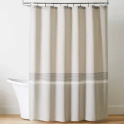 Color Block Striped Woven Shower Curtain - Hearth & Hand™ With Magnolia -Decor Haven Shop GUEST 8563137c 44bf 43f6 9997 d0daf0fd1ac1