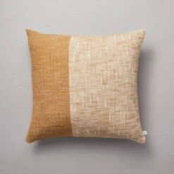 18"x18" Vertical Color Block Square Throw Pillow - Hearth & Hand™ With Magnolia 11 18"x18" Vertical Color Block Square Throw Pillow - Hearth & Hand™ With Magnolia -Decor Haven Shop GUEST 8eec7d6e 5023 4623 8012 6a328076f495