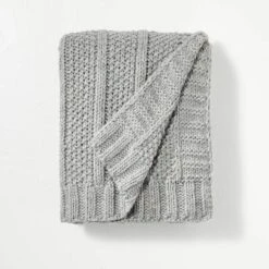 Chunky Textured Knit Throw Blanket - Hearth & Hand™ With Magnolia -Decor Haven Shop GUEST 967ad06b d7d1 4d74 abd1 aecc023f20eb