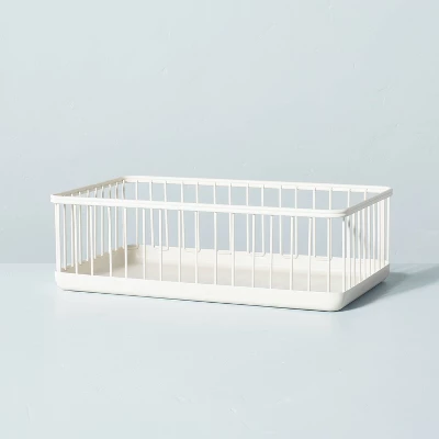 Wire Storage Basket Sour Cream - Hearth & Hand3 With Magnolia 9 Wire Storage Basket Sour Cream - Hearth & Hand3 With Magnolia - Image 7