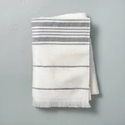 Multistripe Bath Towels Cream/Gray - Hearth & Hand™ With Magnolia 13 Multistripe Bath Towels Cream/Gray - Hearth & Hand™ With Magnolia -Decor Haven Shop GUEST a3ab88f0 8654 425b a1f7 f62caee554f1