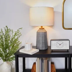 Carved Ceramic Table Lamp Dark Gray (Includes LED Light Bulb) - Hearth & Hand™ With Magnolia 7 Carved Ceramic Table Lamp Dark Gray (Includes LED Light Bulb) - Hearth & Hand™ With Magnolia -Decor Haven Shop GUEST a46bfd2c 5e9b 4152 a76f 8481e7b67a1c