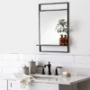 Bath Mirror With Shelf Black - Hearth & Hand™ With Magnolia -Decor Haven Shop GUEST c1cf3256 f0c8 4c0d 8ca0 6397a8d4ca6e
