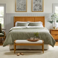 3pc Washed Loop Stripe Comforter Bedding Set - Hearth & Hand™ With Magnolia