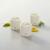 9oz Basil/Lemon/Thyme Speckled Ceramic Kitchen Candle Set - Hearth & Hand™ With Magnolia -Decor Haven Shop GUEST c68b6884 c129 4533 a5c9 3281c1ca2ce2