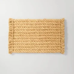 Chunky Twisted Rope Coir Doormat Tan - Hearth & Hand™ With Magnolia -Decor Haven Shop GUEST cbe4ed88 5a3a 467e 964d eae9294cc813