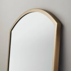 Arched 19"x64" Rectangular Metal Leaning Floor Mirror Brass - Hearth & Hand™ With Magnolia 7 Arched 19"x64" Rectangular Metal Leaning Floor Mirror Brass - Hearth & Hand™ With Magnolia -Decor Haven Shop GUEST cc44530e 7d4a 4689 acd9 dbb021d32f27