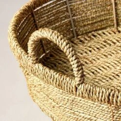 20" Woven Decorative Tray - Hearth & Hand™ With Magnolia -Decor Haven Shop GUEST d515ff03 17de 447d 9d94 1876548b7ef1