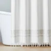 Embroidered Border Stripe Woven Shower Curtain Taupe - Hearth & Hand™ With Magnolia -Decor Haven Shop GUEST e5deef1f e018 4905 92d5 6fb4bbfaaab8