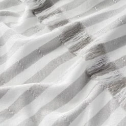 Clipped Stripe Dobby Throw Blanket - Hearth & Hand™ With Magnolia -Decor Haven Shop GUEST ebe67199 b34c 45bd a90d cacdaa51b3ff