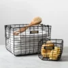 Wire Storage Basket Black - Hearth & Hand With Magnolia -Decor Haven Shop GUEST f0c519ce 1aee 4b83 b57c d2d655742327