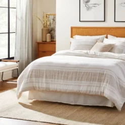 Lace Insert Sheer Curtain Panel - Hearth & Hand™ With Magnolia -Decor Haven Shop GUEST fa541de6 2956 4248 94dc f62ac6f00802