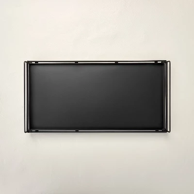 Decorative Metal Entryway Boot Tray Black - Hearth & Hand™ With Magnolia 4 Decorative Metal Entryway Boot Tray Black - Hearth & Hand™ With Magnolia - Image 2